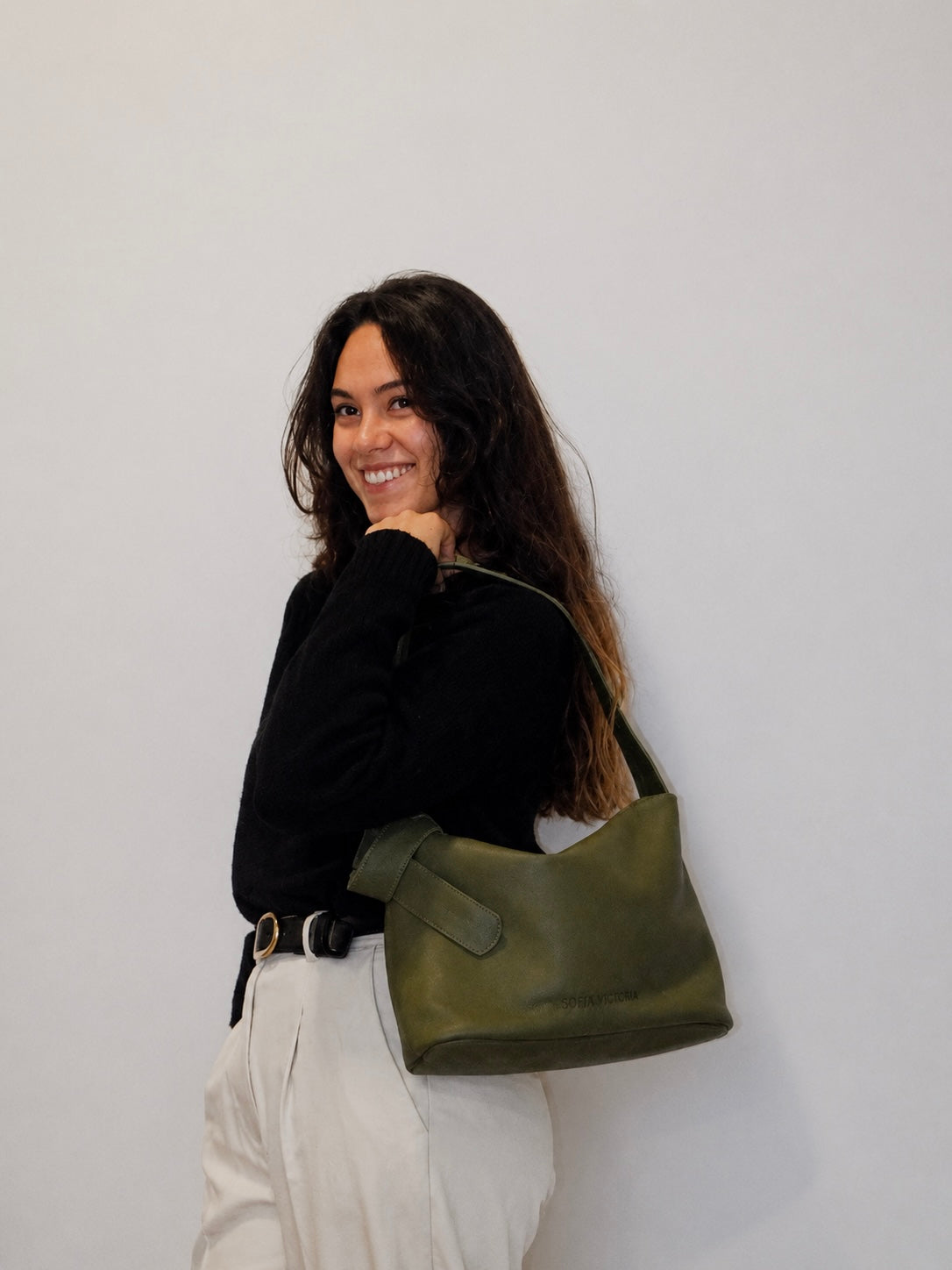 Cartera Victoria Verde Oliva