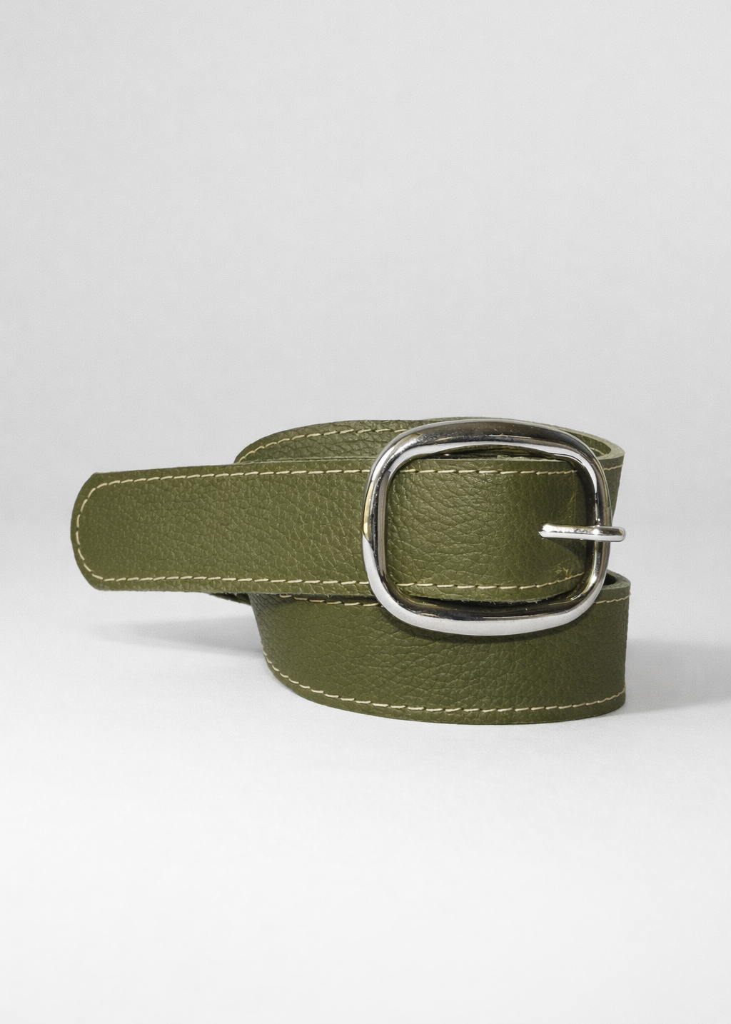 Cinturón Hebilla Ovalada